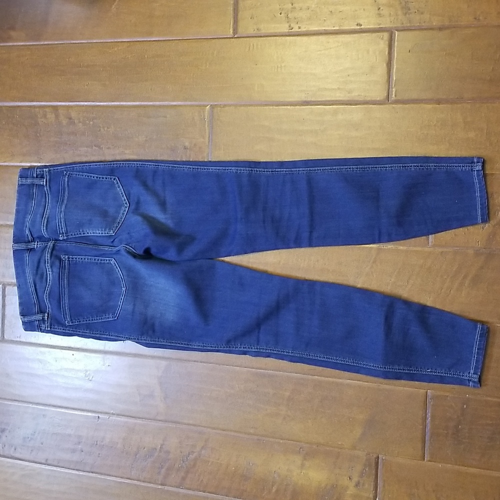 Liverpool Gia Glider Cropped Pull On Blue Jeans - Picture 8 of 8